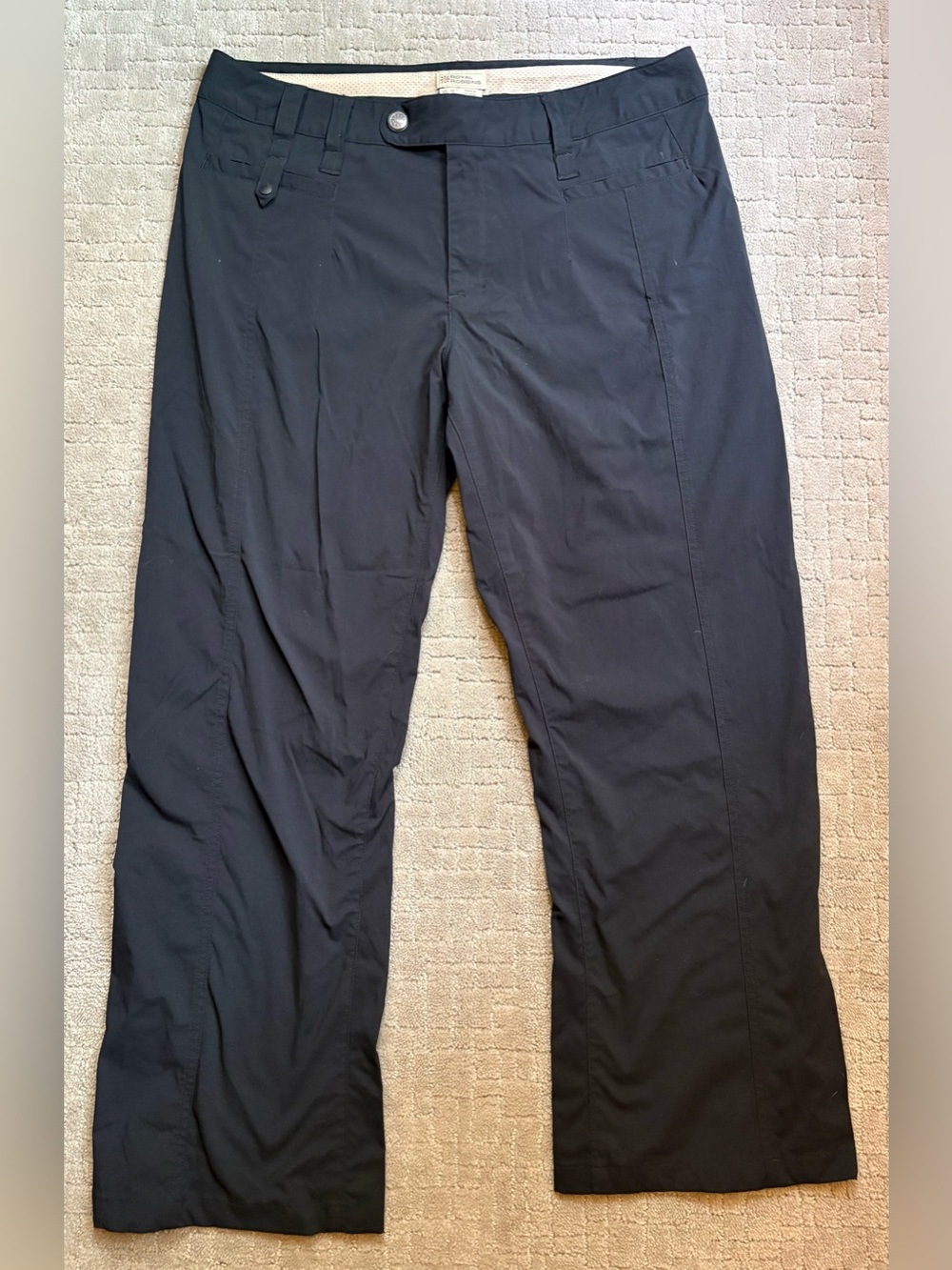 Royal Robbins Discovery Women’s Black Cropped Hiking Pants